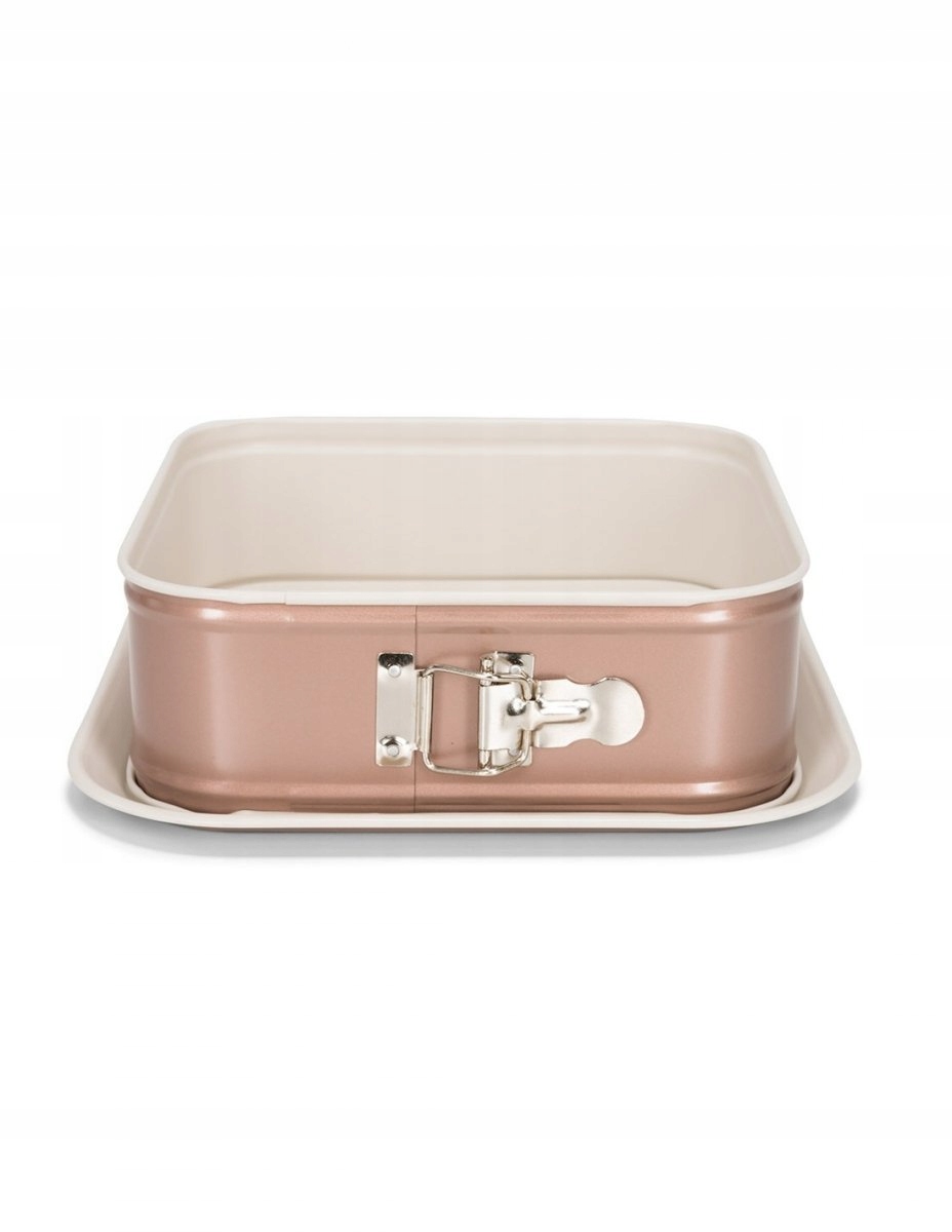 Forma Na Dort čtvercový Patisse Ceramic 24x24 cm, měděný, zámek