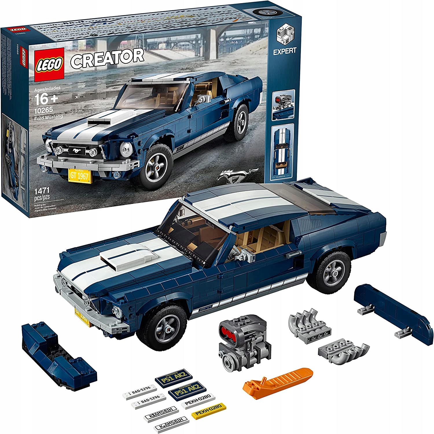 LEGO Creator Expert 10265 Ford Mustang MUSCLE CAR Kultowy Klasyk