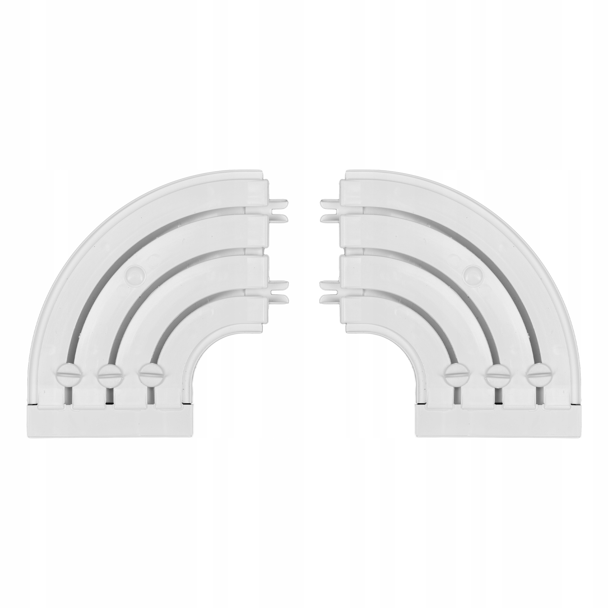 Łuk zakończeniowy do szyny pcv III 3-torowej kpl