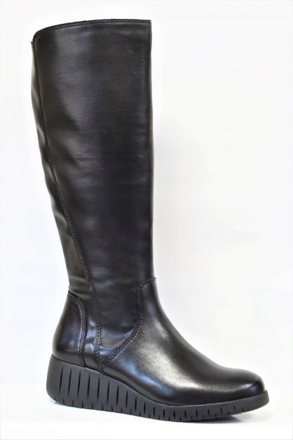 Marco Tozzi 25614-29 Kozačky Černé Koturn VEL.41