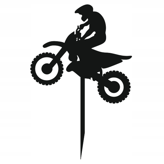 

Motor motocross enduro pojazd sport topper 9cm