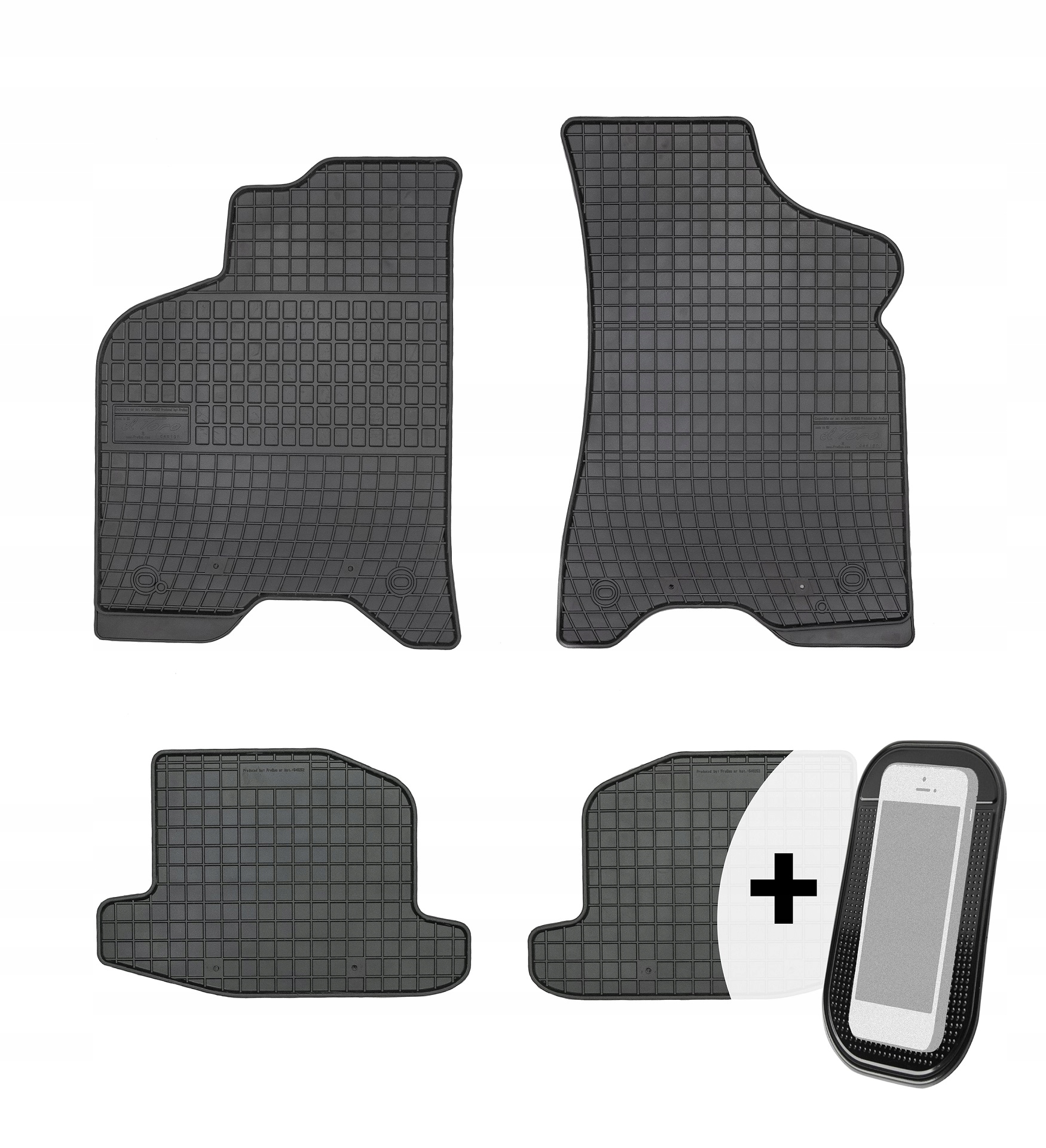Gumové koberce pro Seat Arosa 1997-2005