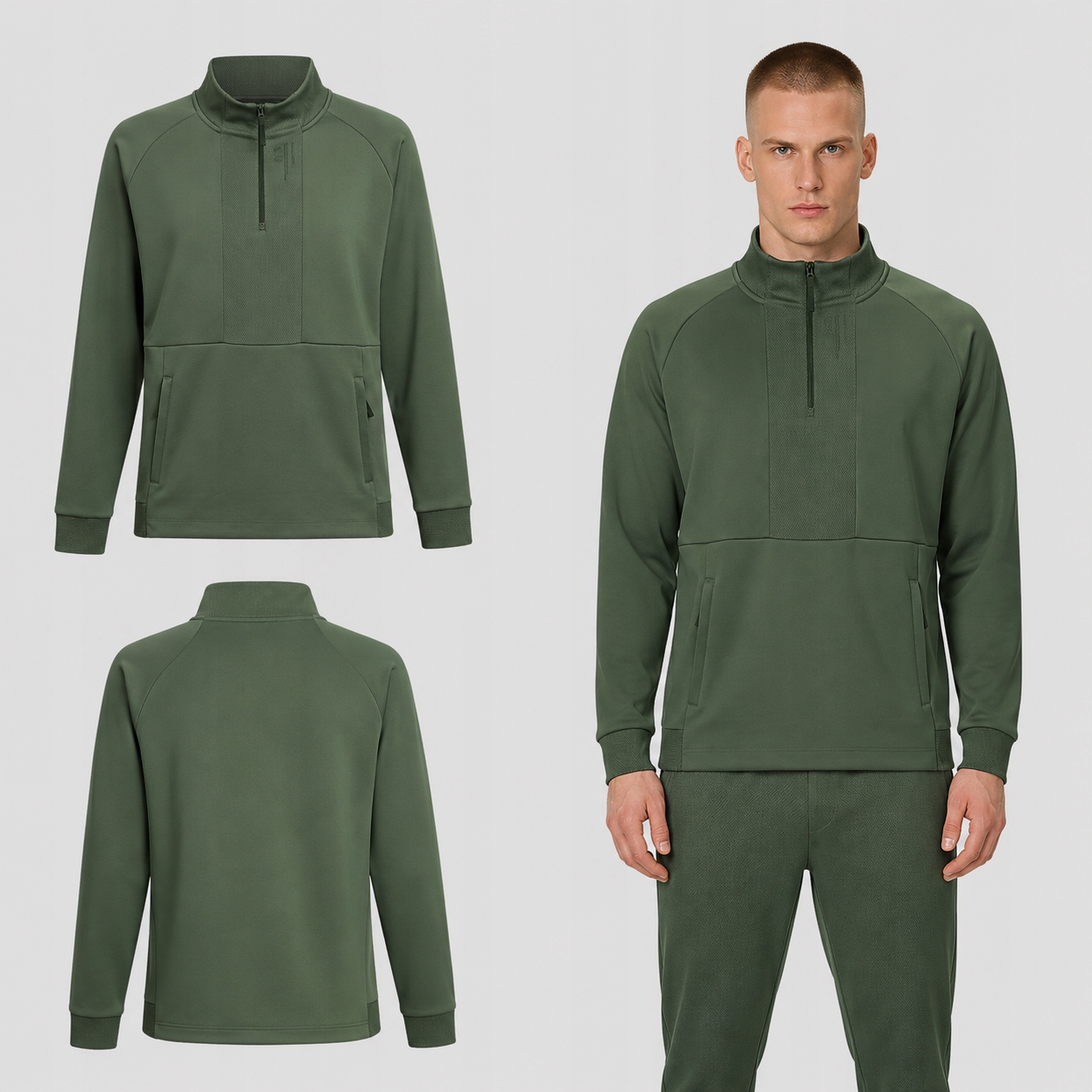 Bluza Męska Treningowa 4F Sportowa Szybkoschnąca M M628 SS26