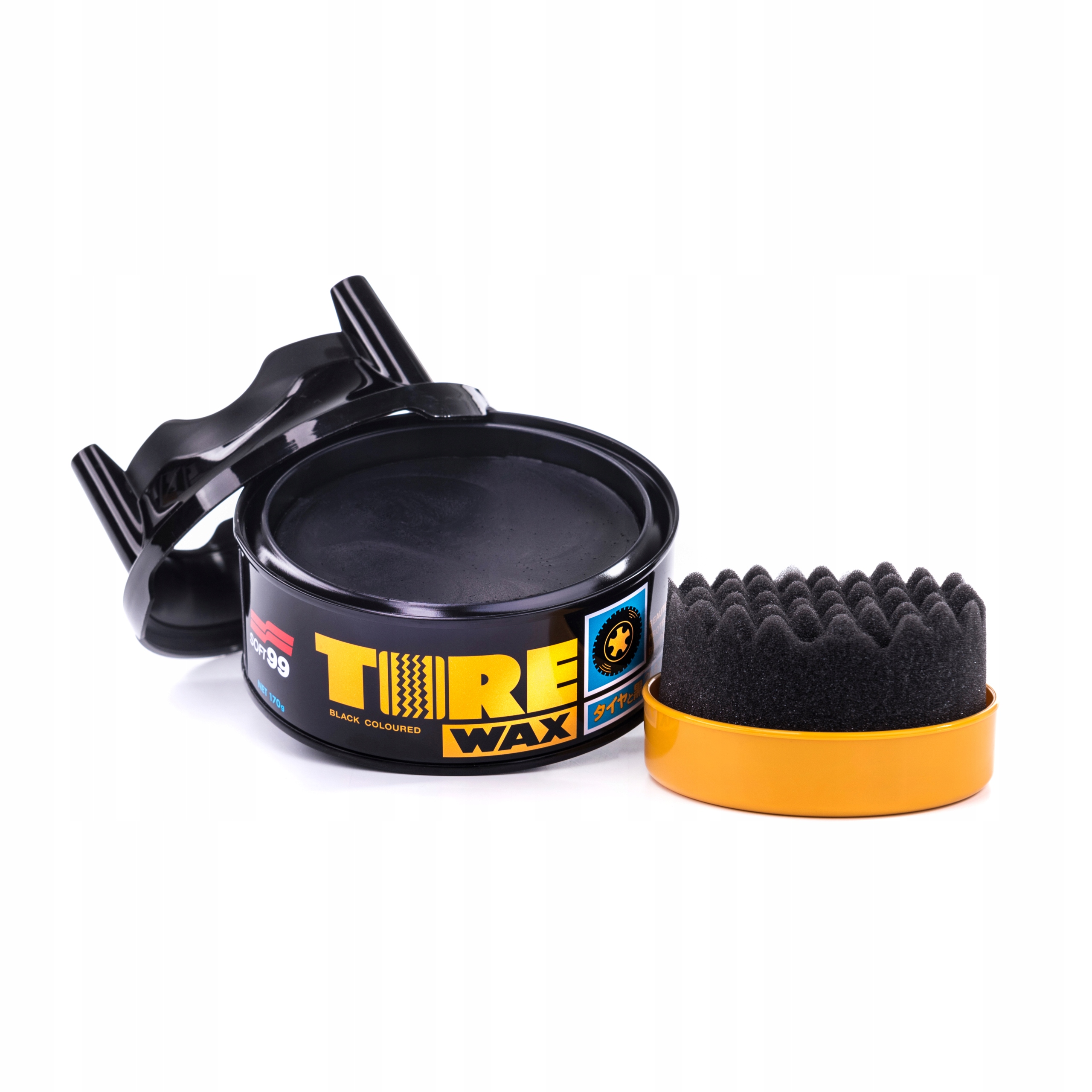 SOFT99 TIRE BLACK WAX - WOSK DO OPON Pojemność opakowania 170 ml