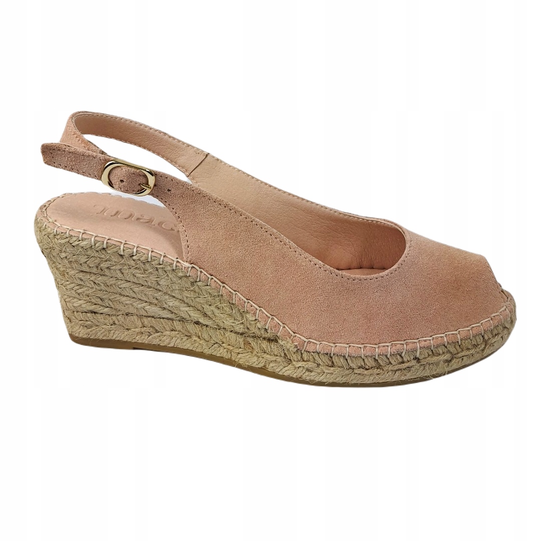 Dámské espadrilky Macarena ANA4SE/ Rosa 40, pudrová barva