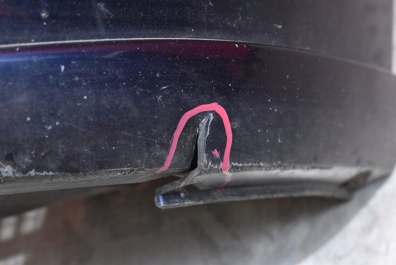 nárazník předek přední grafitový ROVER 75 99-05