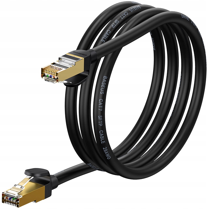 

Baseus, Kabel sieciowy Lan Ethernet Cat 7, 1,5m