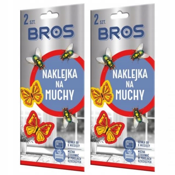 

Naklejka na muchy Bros Lep (2 sztuki) Pakiet