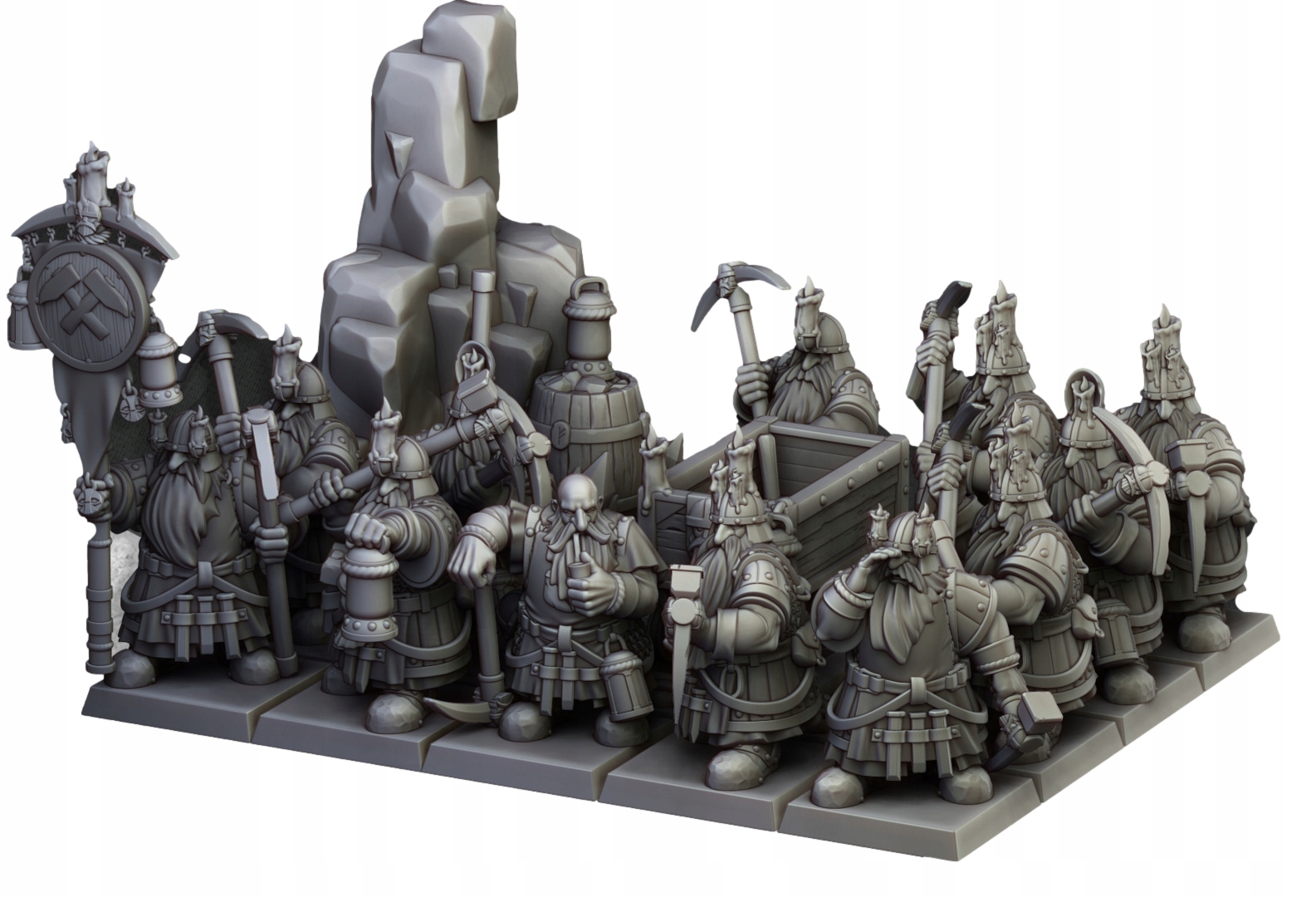 Dwarf Miners - 7x+3x CMD