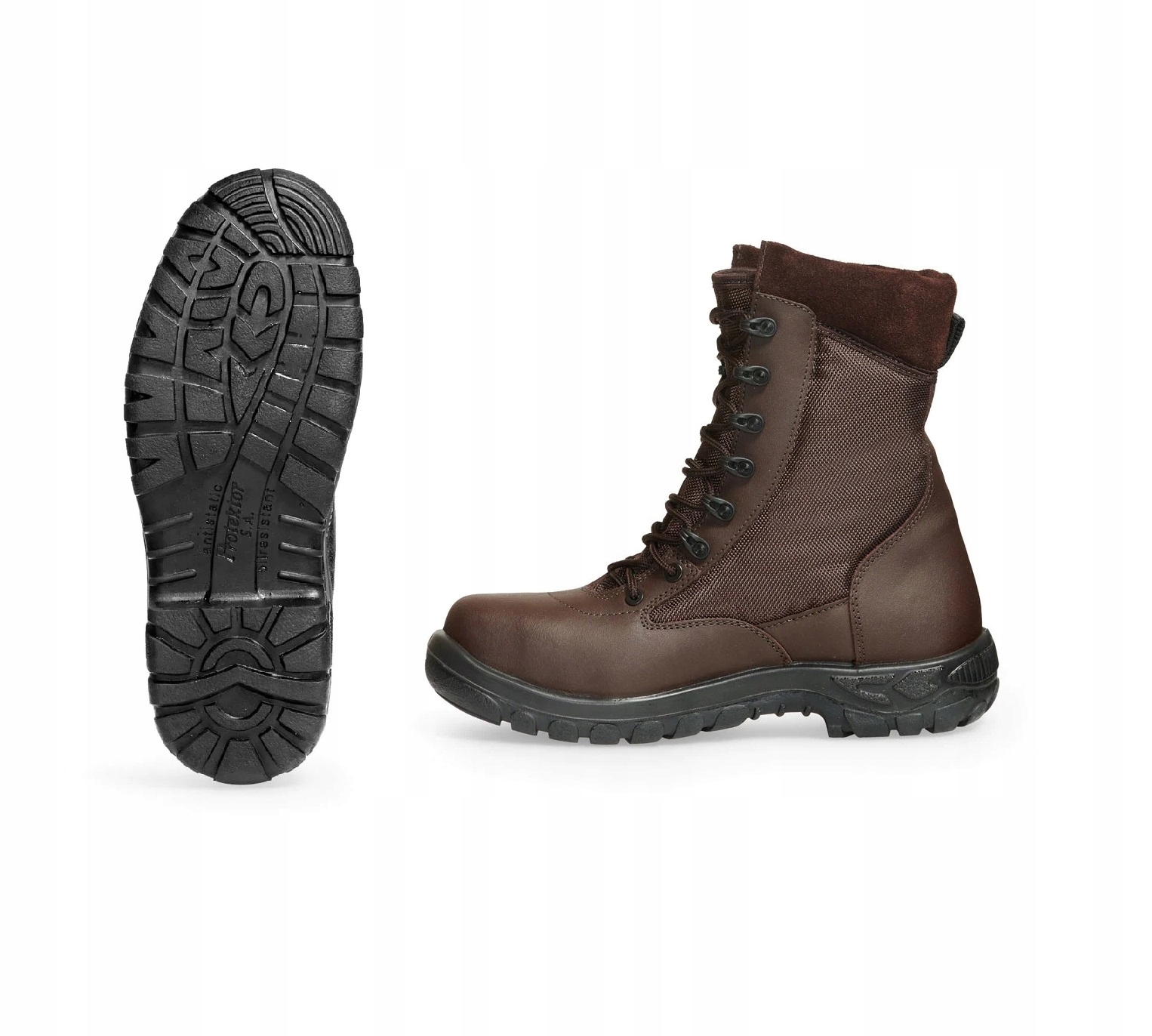 Vojenské taktické košarové boty Protektor Grom Plus 01 Brown 228 745