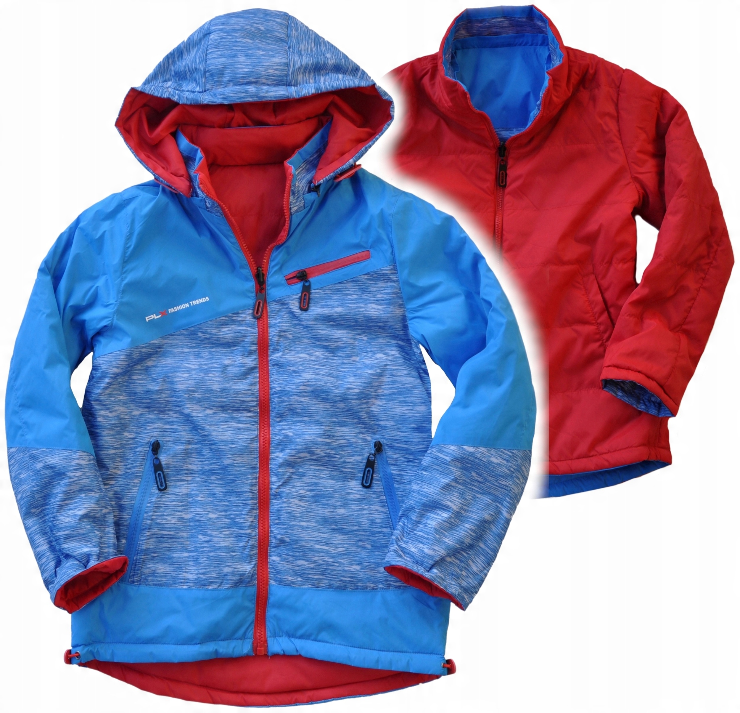

Plx Kurtka Parka przejściowa niebies(116-146)r 128