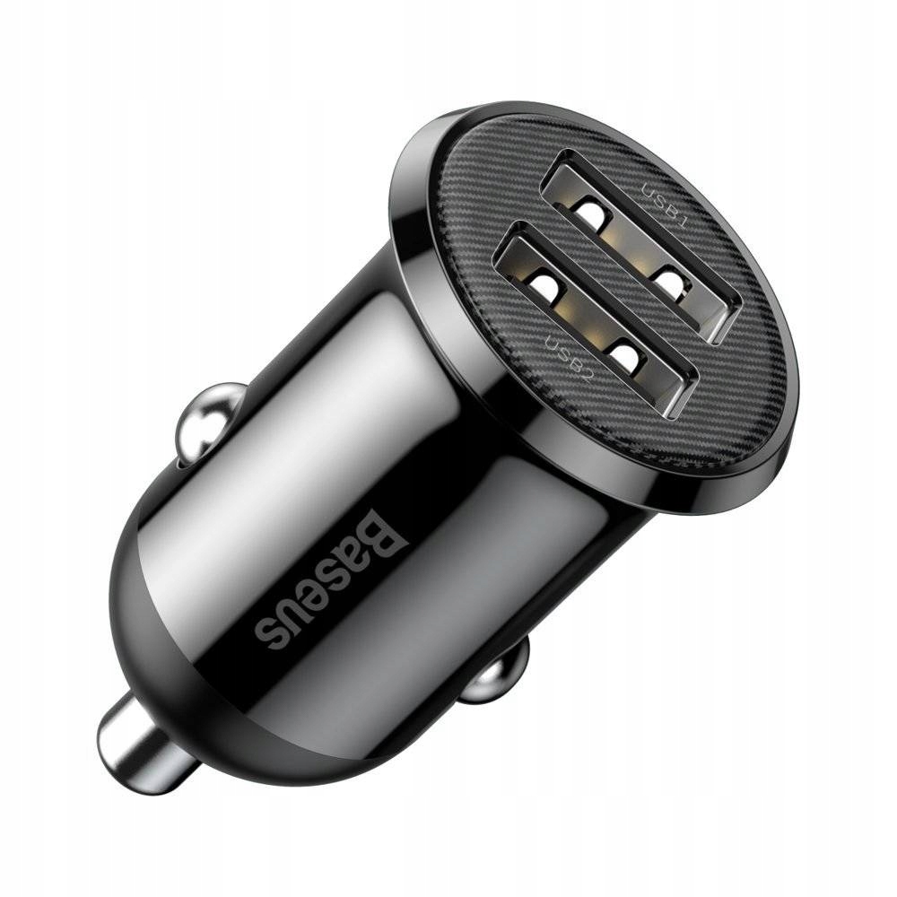 

Baseus Grain Pro ładowarka samochodowa 2x Usb