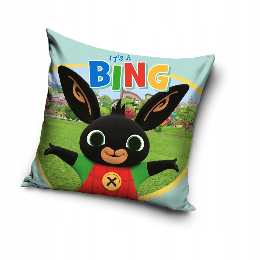 POSZEWKA pluszowa dekoracyjna na poduszkę BING 40x40 cm WELWET