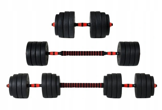 Hantle 40kg 2x20kg regulowane + SZTANGA ZESTAW CIĘŻARKÓW DO ĆWICZEŃ Kod producenta HANTLE SZTANGA 40 KG