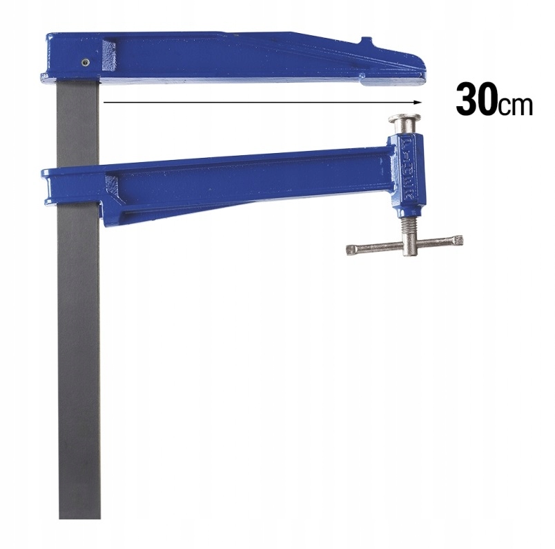 Ścisk stolarski tłokowy K 300x285mm Piher