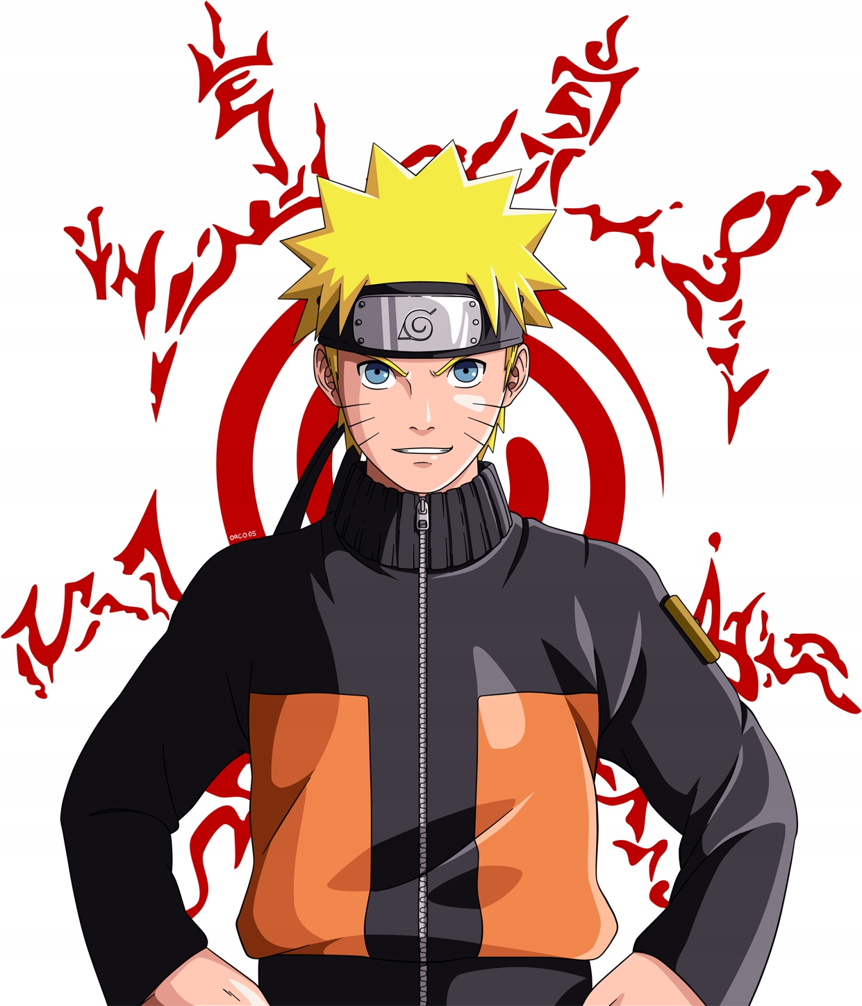 

Naprasowanka Naruto Termo Naklejka Aplikacja