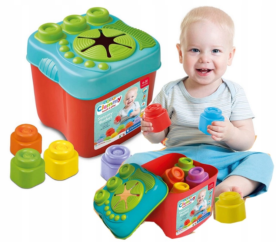 

Clemmy Miękkie Klocki Koszyk Sensoryczny