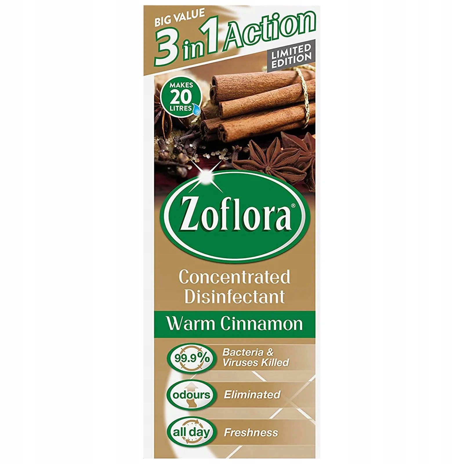 

Zoflora dezynfekcja koncentrat Cynamon 500ml Uk
