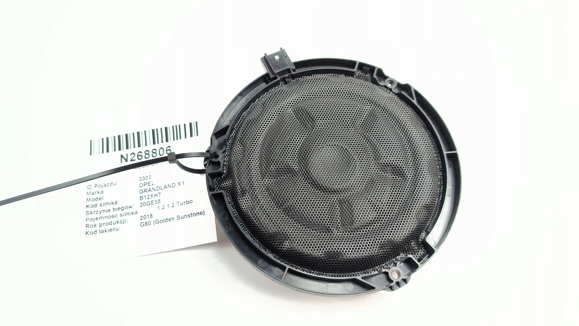 speaker 9665831480 OPEL GRANDLAND X and
