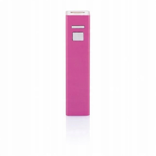 

Powerbank Różowy Prostopadłościan 2200 mAh