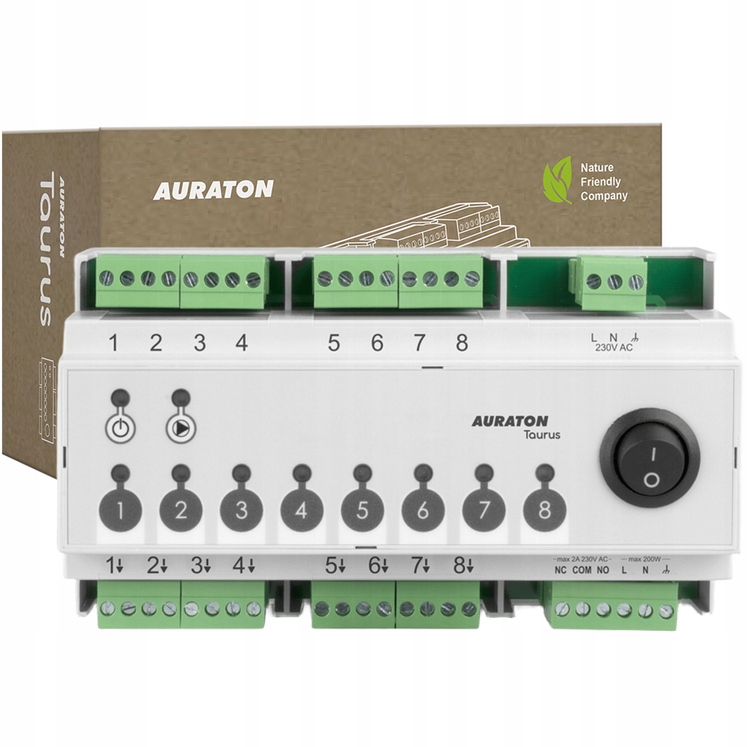 Drôtová Ovládacia Lišta Podlahového Vykurovania Pre Podlahu Auraton 8 Str.