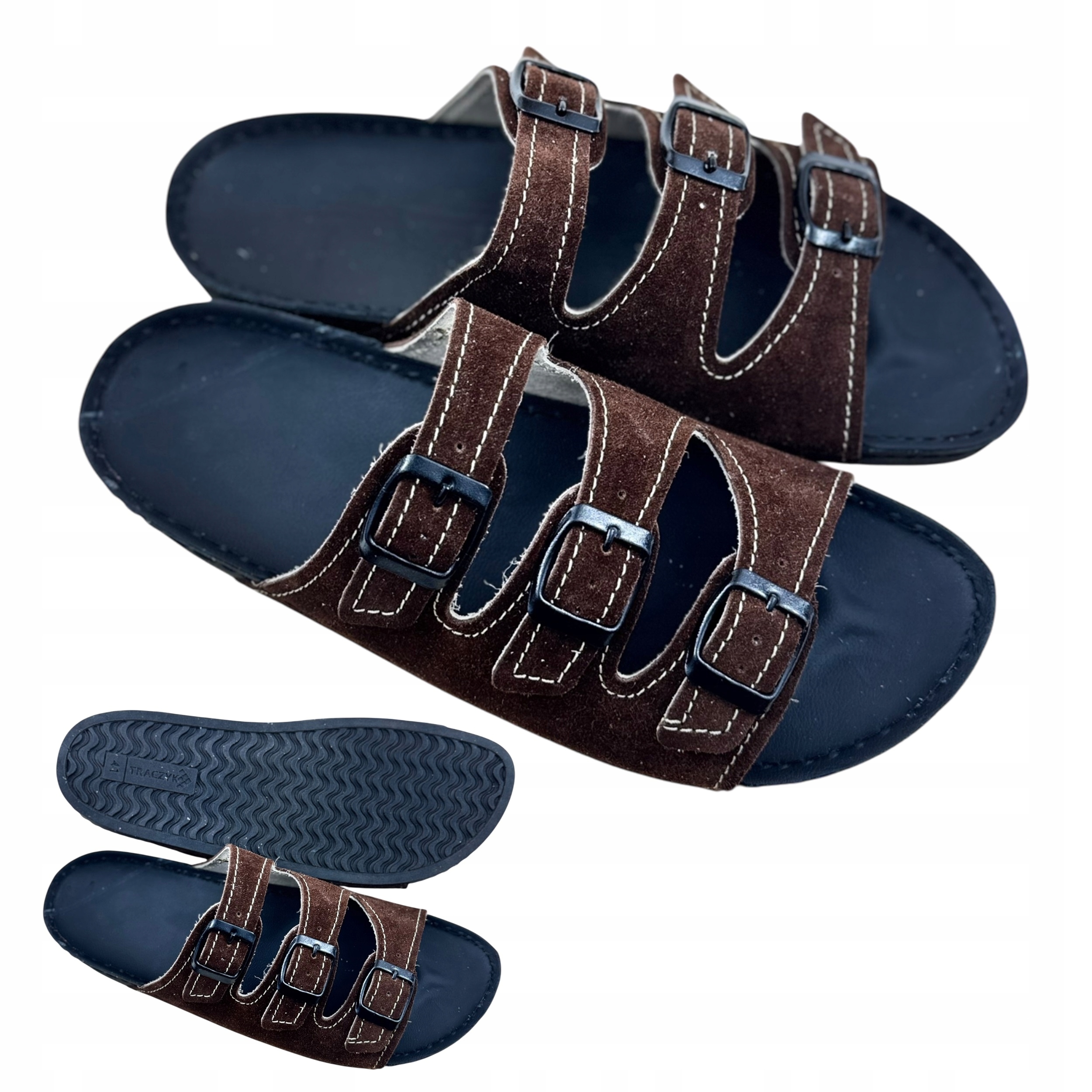 Lehké Nazouváky Nastavitelné 3 Pásky Semišové Výrobce vel.