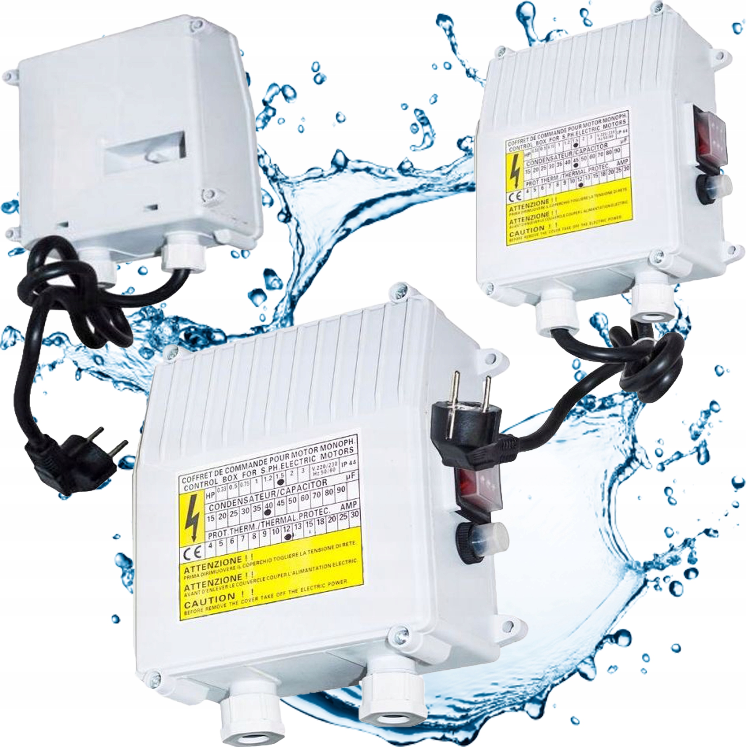 Puszka Rozruchowa Skrzynka 1,5kW/230V (60uF, 15A)