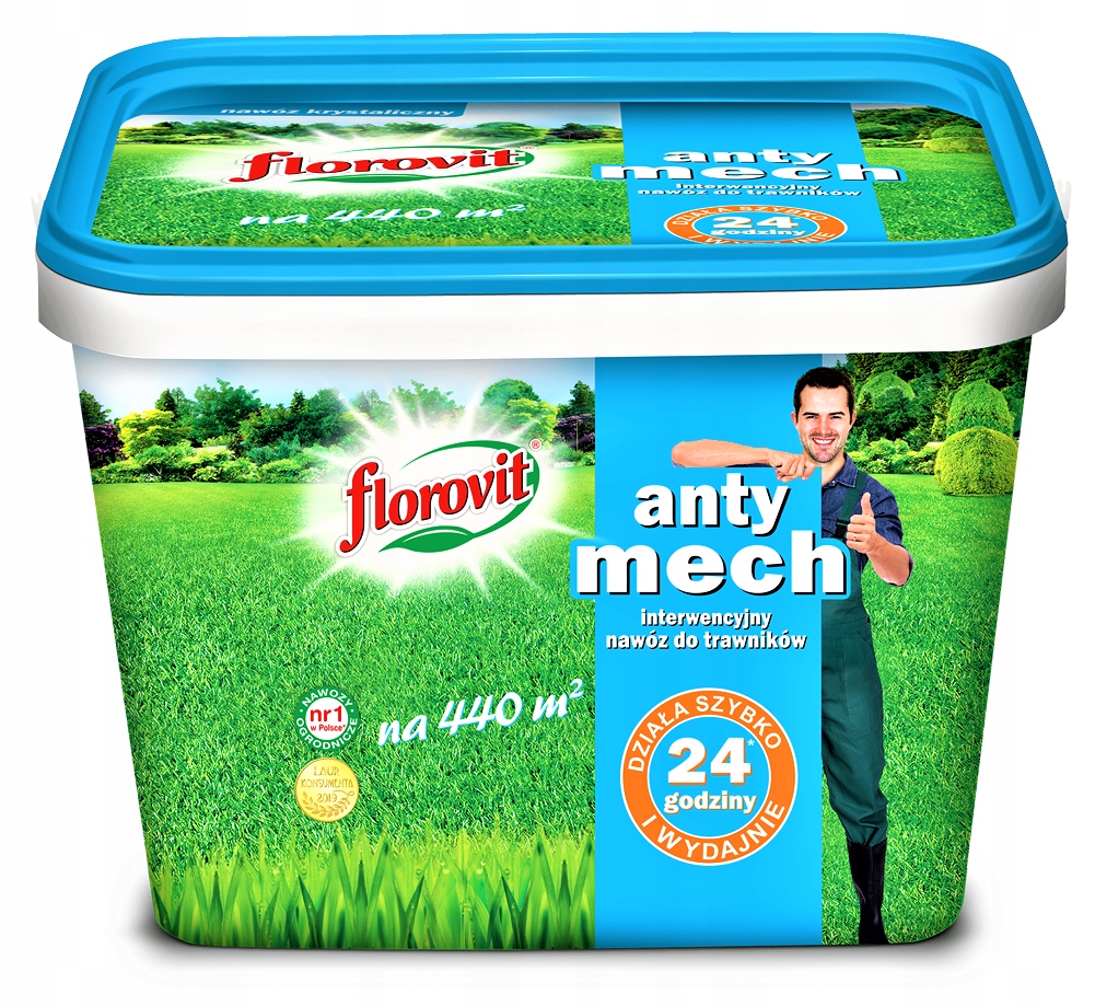 

Nawóz Anty Mech Interwencyjny Trawy Trawników 8KG