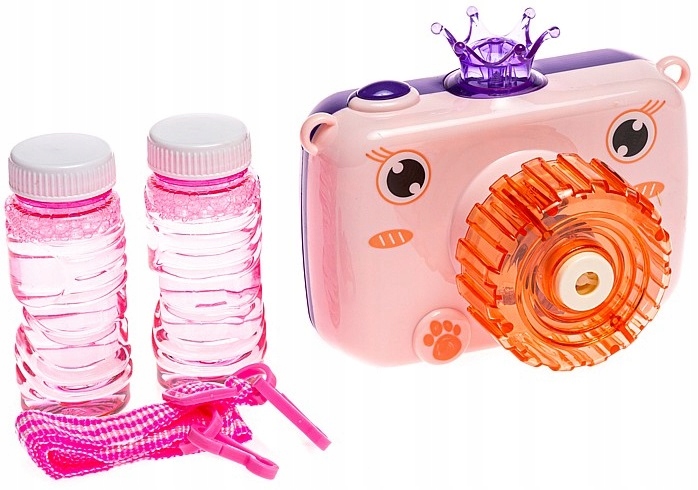 APARAT MASZYNKA+PŁYN DO ROBIENIA BANIEK ŚWIECI GRA