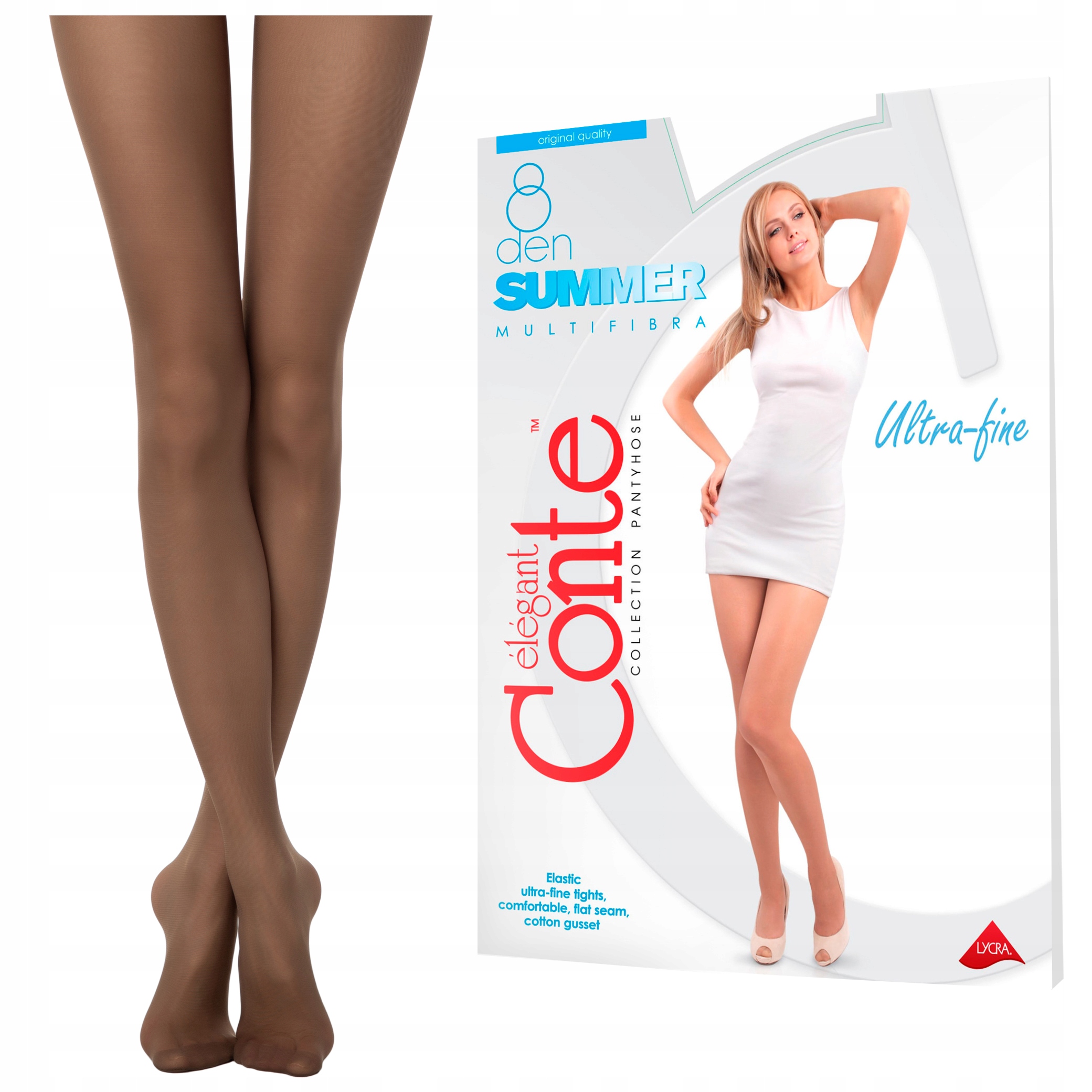 

Ultra cienkie rajstopy Summer 8 Lycra