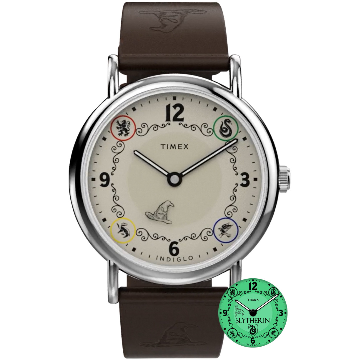 Hodinky Timex Harry Potter x Timex Weekender Slytherin House 38 mm