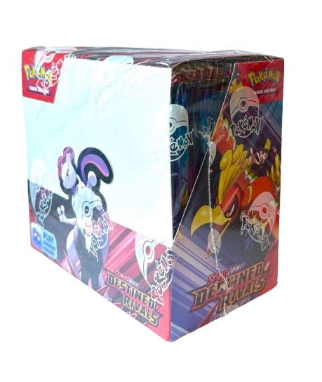 Pokemon TCG SCARLET and VIOLET DESTINED RIVALS BOOSTER BOX folia 36 sztuk