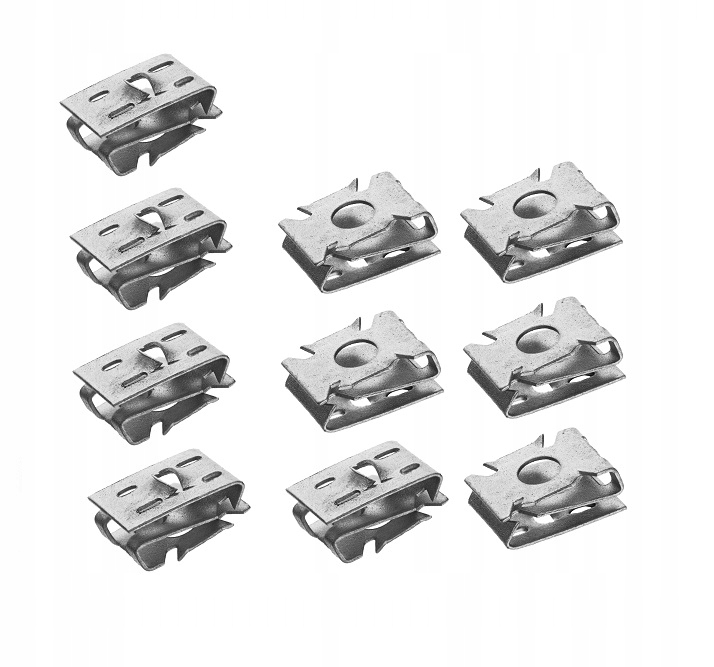 

10X Blaszka Osłon Zderzaka Nadkola Vw Caddy Polo