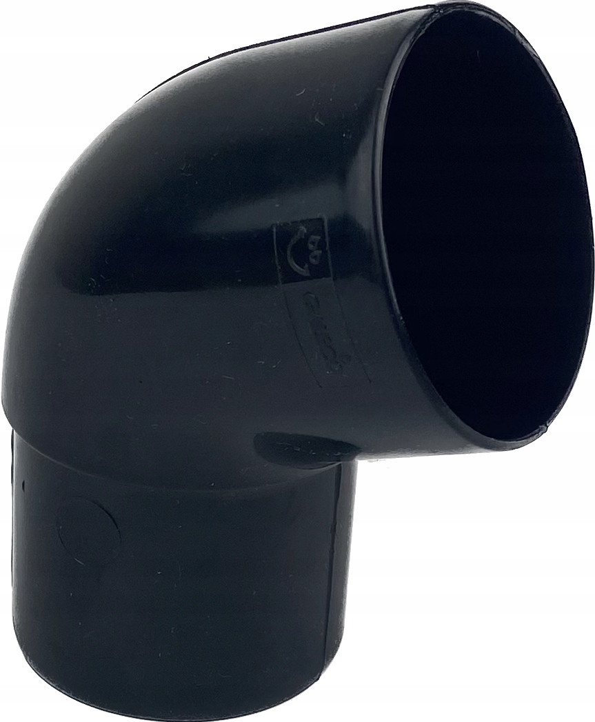 

Kolano rury spustowej 50mm Galeco Pvc czarny