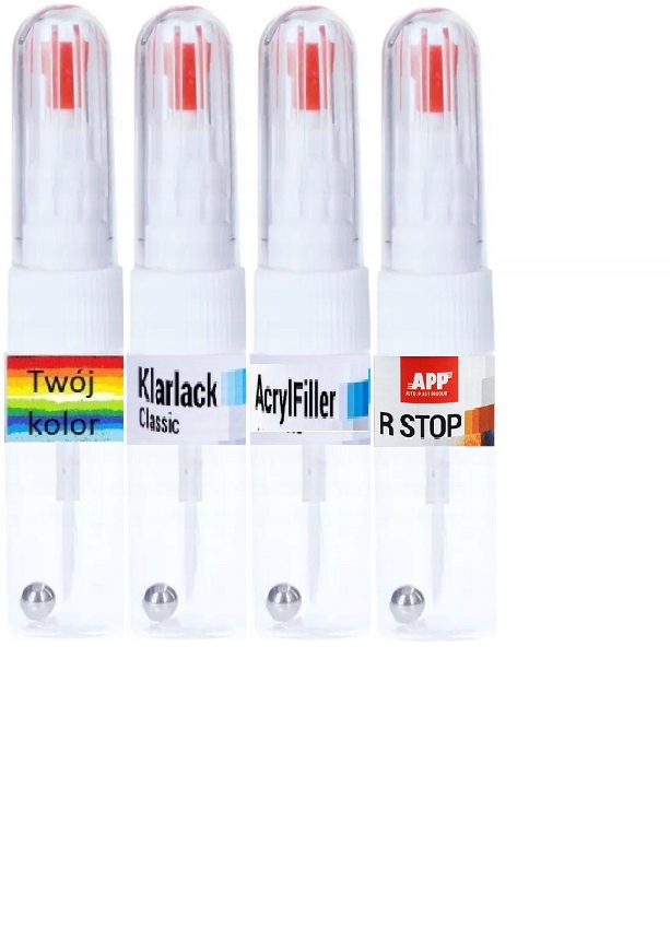 Zestaw zaprawka kolor korektor zestaw na rdzę 40ml