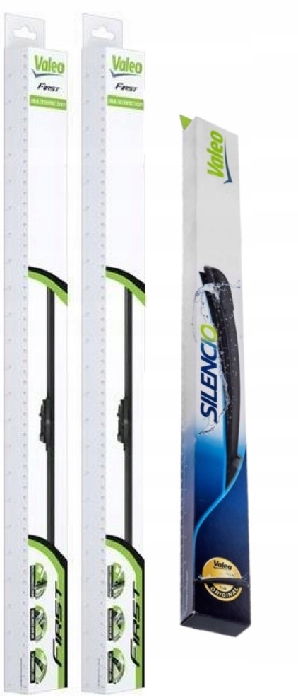 Wycieraczki Valeo First przód tył Skoda Fabia III 3 (NJ3) Hb Hatchback