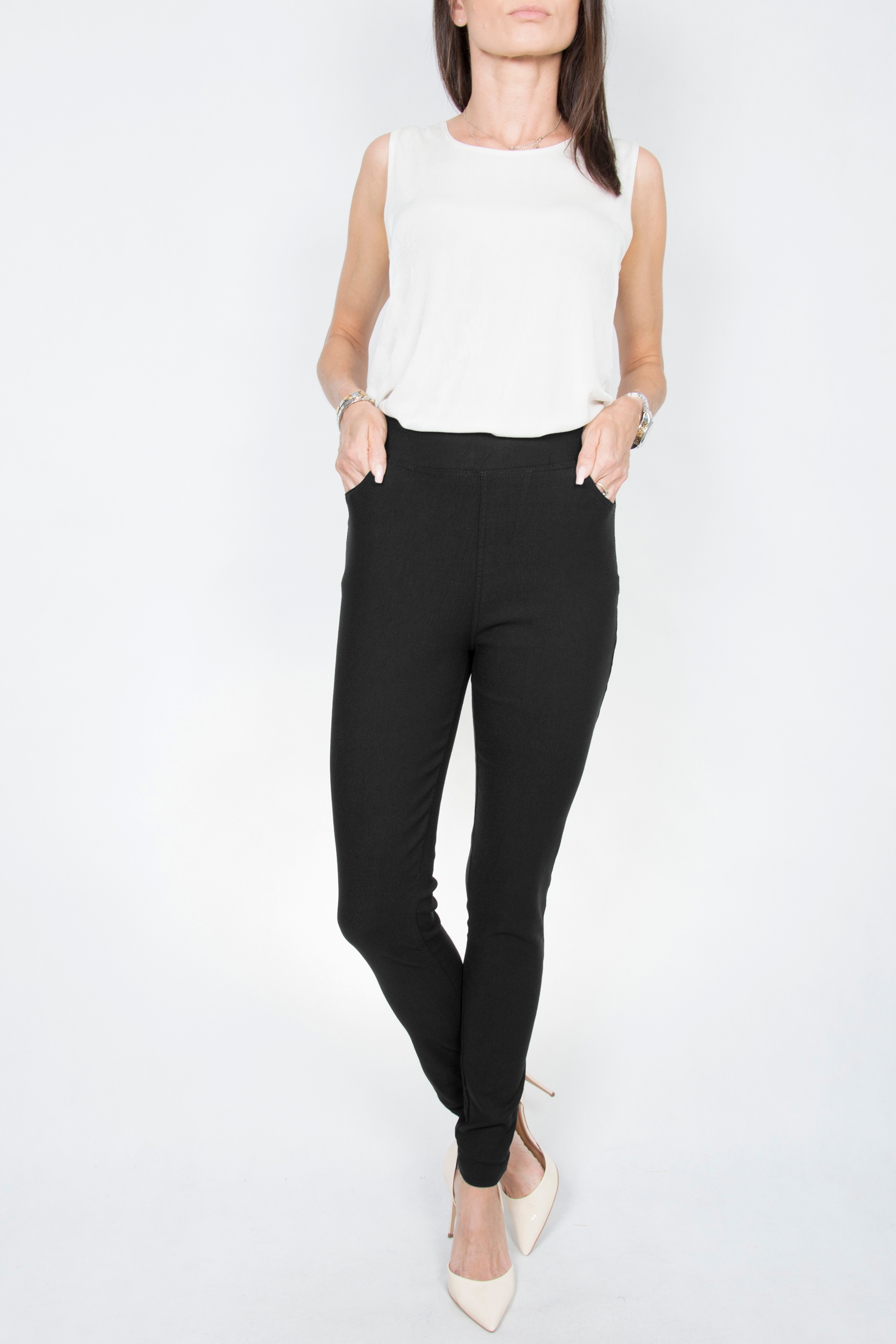 GL01 DAMSKIE SPODNIE WYSZCZUPLAJĄCE r.2XL/3XL Rozmiar XXL