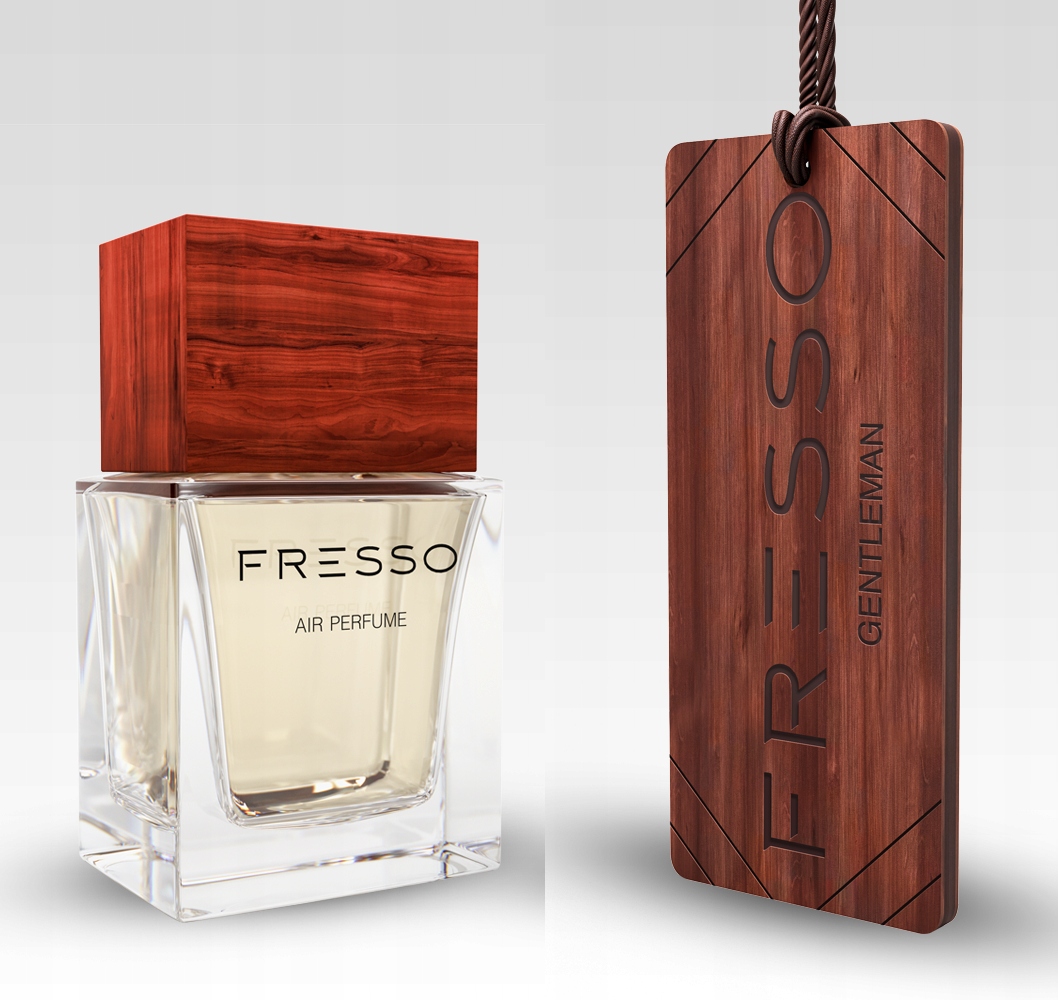 

Fresso Gentleman Drewniana Zawieszka Perfumy