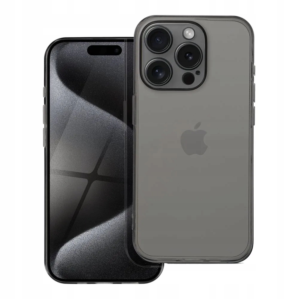 Futerał 1,5mm Box Premium do Iphone 14 czarny transparent