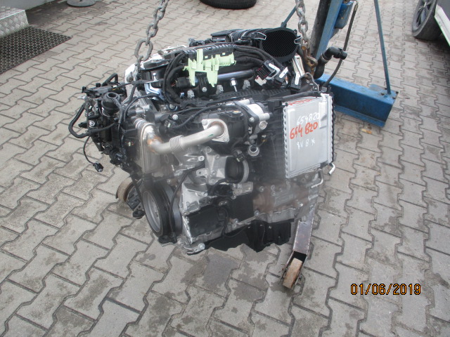 engine complete MERCEDES 654820 4 TYSKM