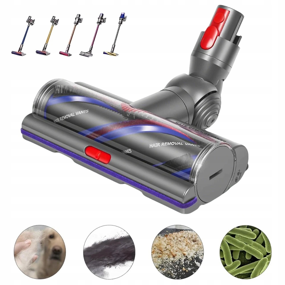 Szczotka Elektroszczotka Dyson V11, V15, V10, V8, V7