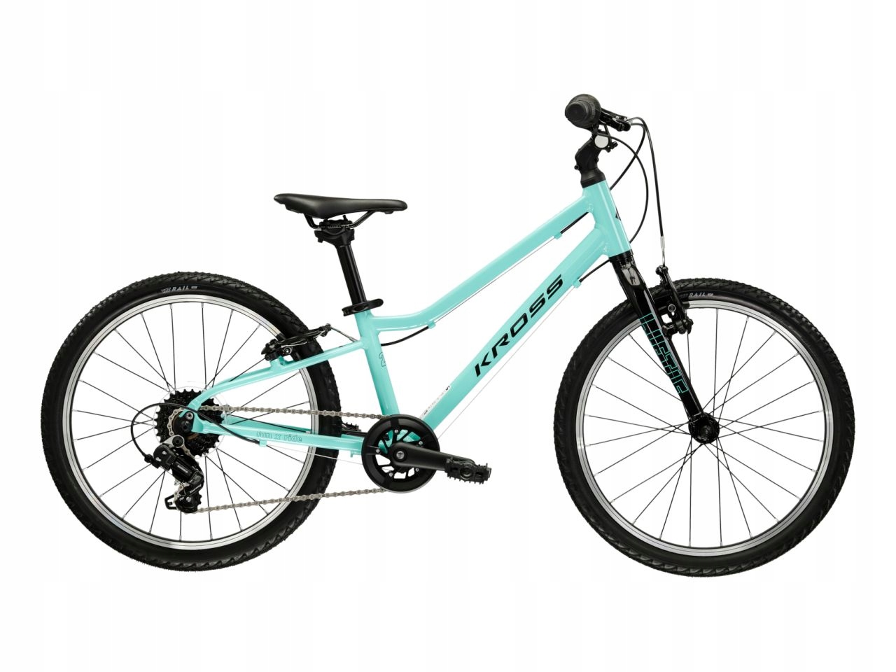 Rower dziecięcy Kross Liftie U (20'') miętowy czarny