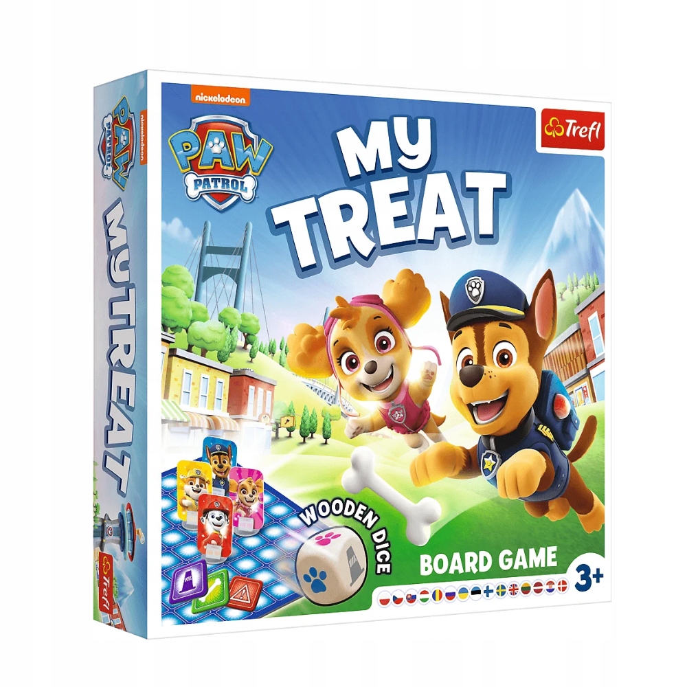 Gra Mój Smakołyk Paw Patrol 02263 Trefl Planszowa Psi