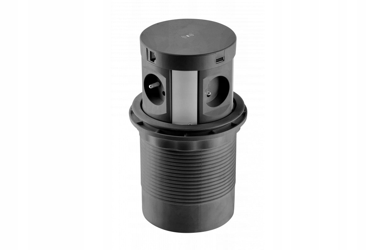 Zapustená Zásuvka Gtv Indukcia Comfort Plus Čierna