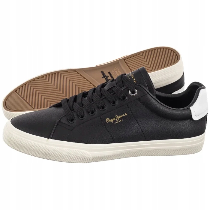 Pánské tenisky Pepe Jeans Kenton Fresh M Black PMS31076 999