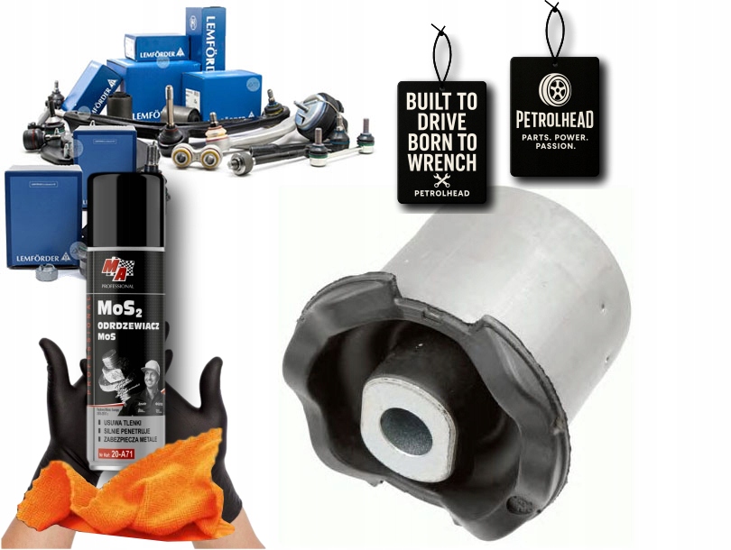 Pouzdro Kyvadla Land Rover Zadní Discovery 04- Lemfor #Petrolhead Pro+ Kit1