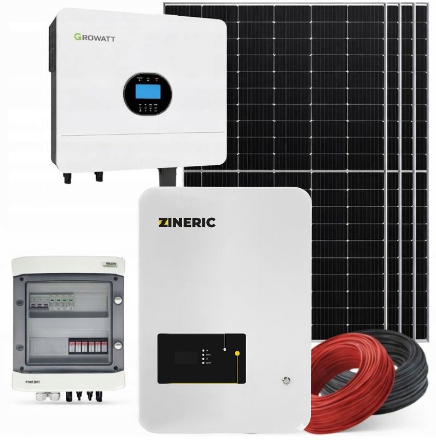 Fotovoltaický Set Off-grid Solární 6kW Pv Sklad 10x Ja Solar 510 W