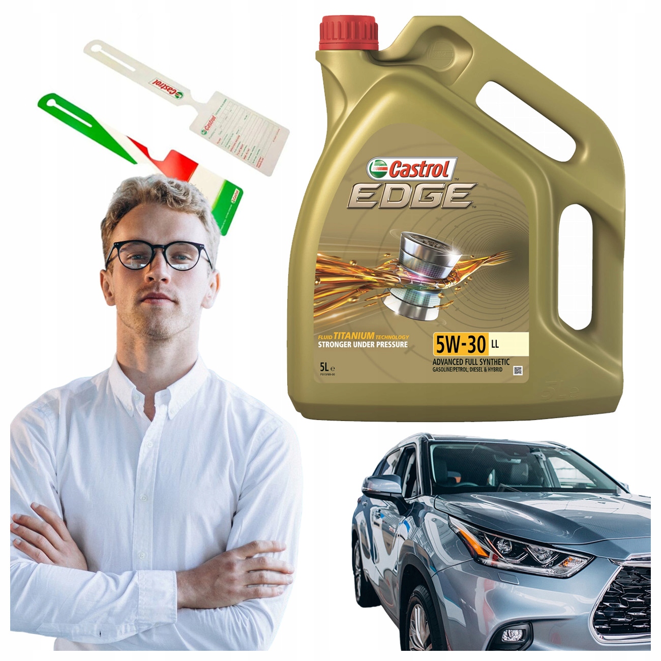 Olej Castrol Edge Titanium 5W30 LL Fst 5L synt.