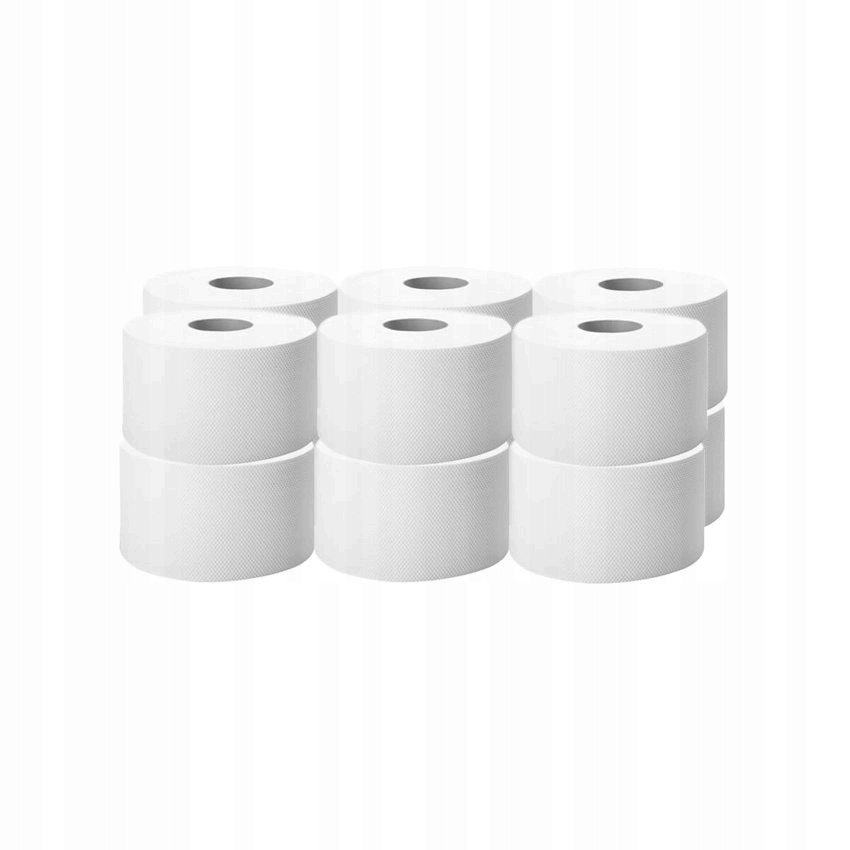 Papier Toaletowy Biały Jumbo Celuloza 100m 2W 12szt