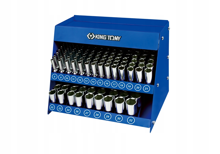 SKRZYNKA EKSPOZYCYJNA Z ZESTAWEM NASADEK 1/2, 165c